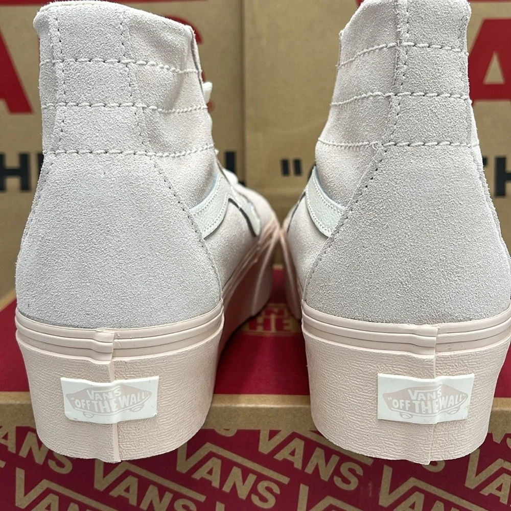 Vans WMNS Sk8-Hi Tapered Stacked Suede Shell VN0A5JMKBXO Platforms Sneakers